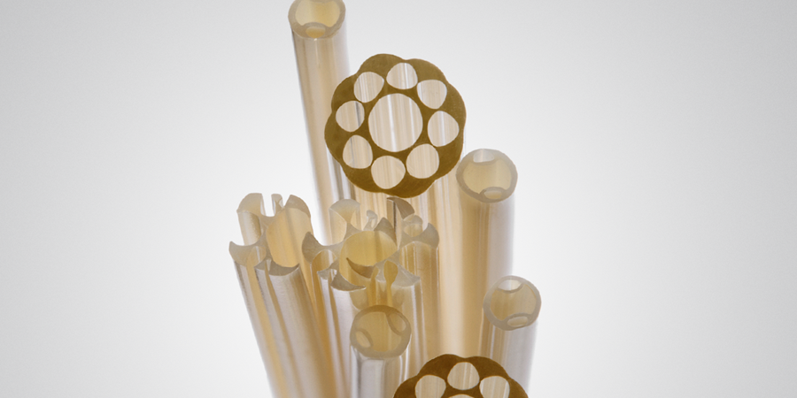 Medical tubing created with PEEK extrusion
