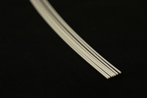 An image of in-line crystallized PEEK tubing