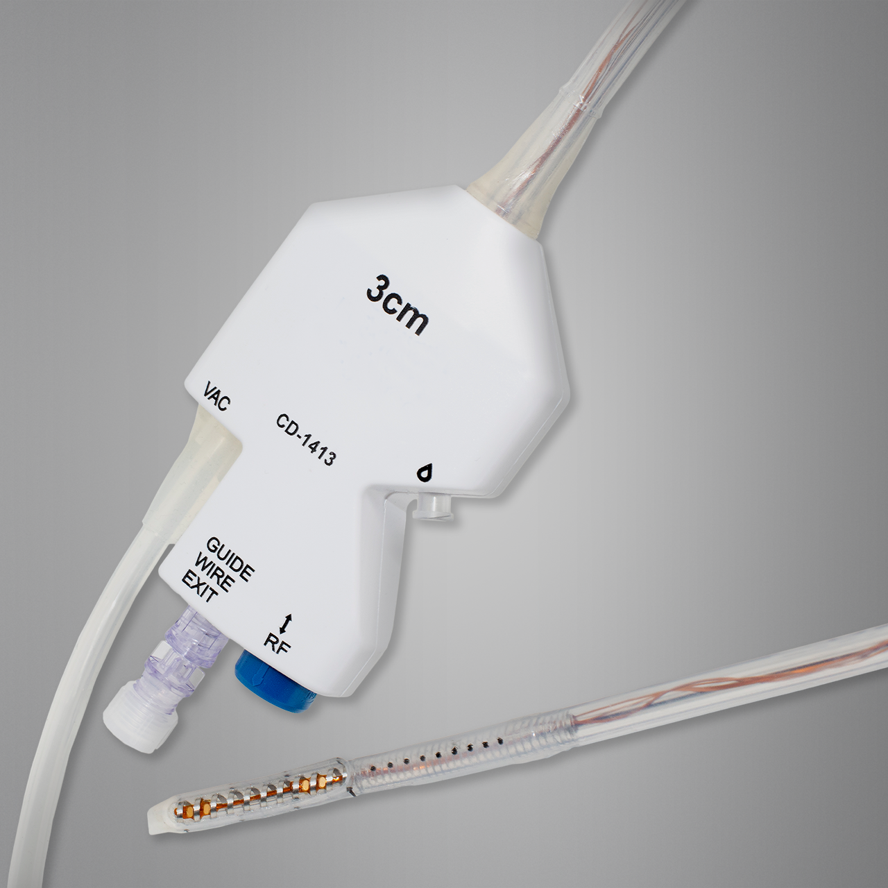 A complex catheter manufactured by SPG