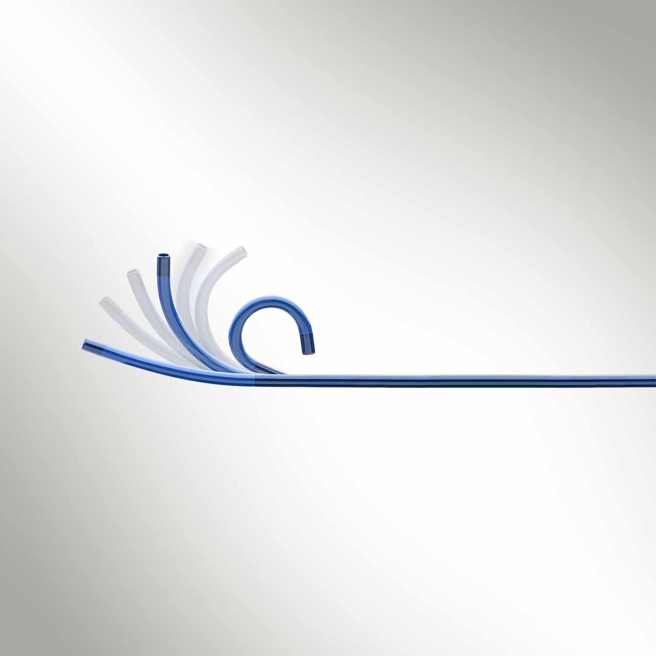 An image of a steerable catheter