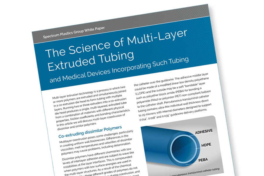 A white paper on the science of multi-layer extruded tubing